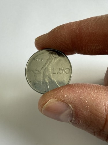 Moneta rara 50lire - da,