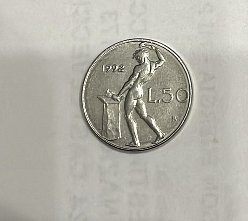 Moneta lire piccola del - lire,