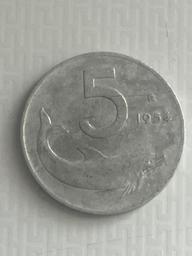 Repubblica italiana moneta - italiana, 5