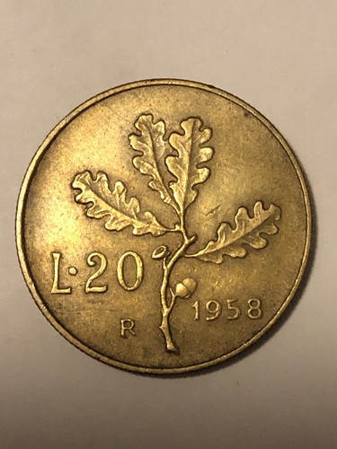 Moneta rara lire - rara, 20