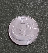 Rara moneta 5 lire 1956 -