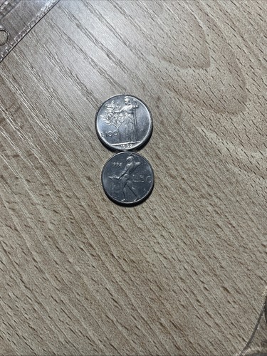 Moneta lire 100 - 50,