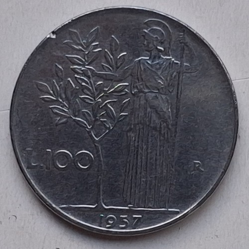 Rara moneta 100 - moneta, lire