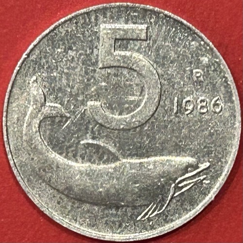Lire 1986 delfino - lire,