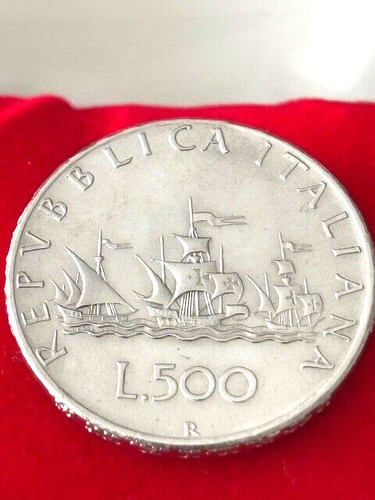 500 lire argento rep - 500, argento,rep