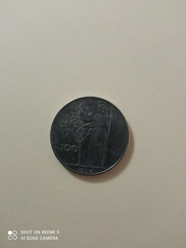Moneta 100 lire - rep., italiana