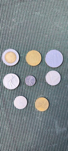 Lotto monete rare lire - 8,