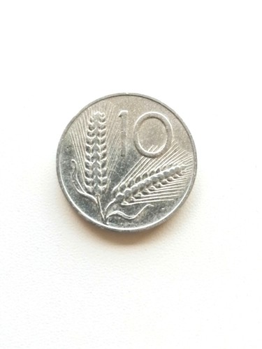 Moneta lire spighe - lire, spighe/aratro
