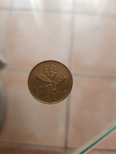 Moneta rara lire 1958 - moneta, 20