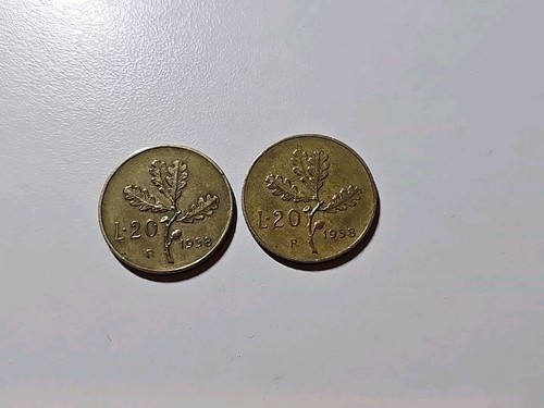 Coppia lire 1958 moneta - coppia,