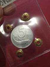 Repubblica italiana moneta 5