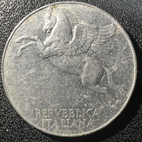 Lire italiane pegaso moneta - lire,