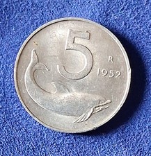 Moneta 5 Lire 1952 Repubblica