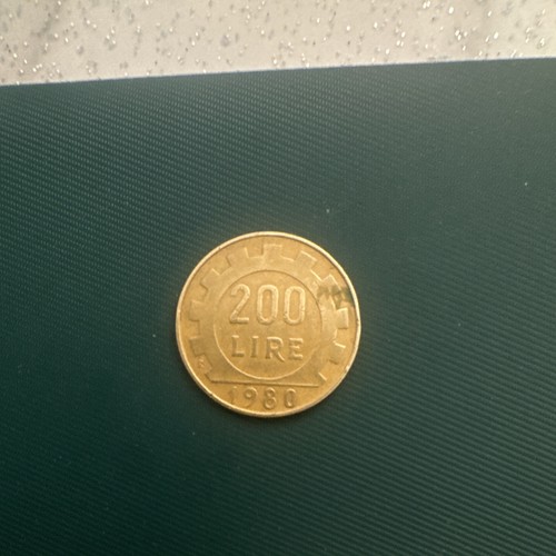 200 lire 1980 repubblica - lire,