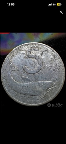 Monete lire italiane rare - monete,