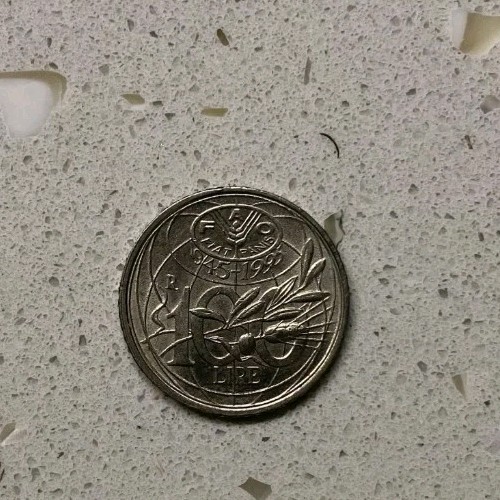 Moneta 100 lire fao - lire,