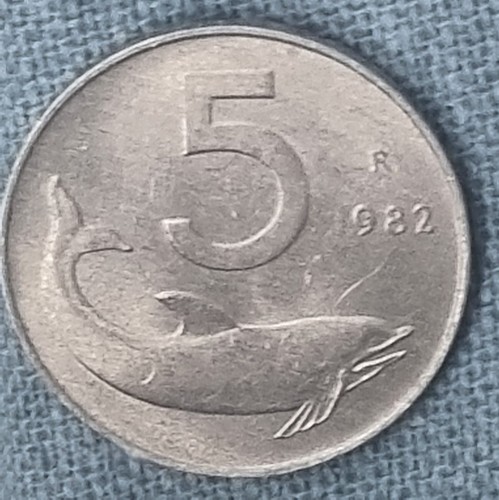 Moneta lire del - -,