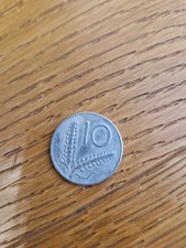 Moneta Rara 10 Lire Repubblica