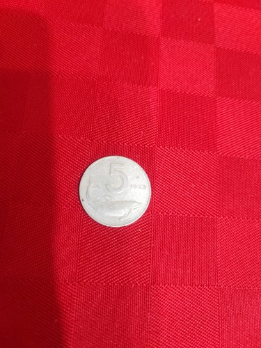 Rara moneta italiana - 5, lire