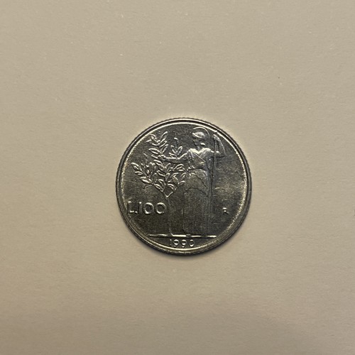 Moneta 100 lire - 100, minerva