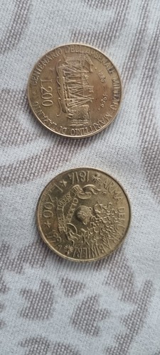 Monete lire italiane - monete,