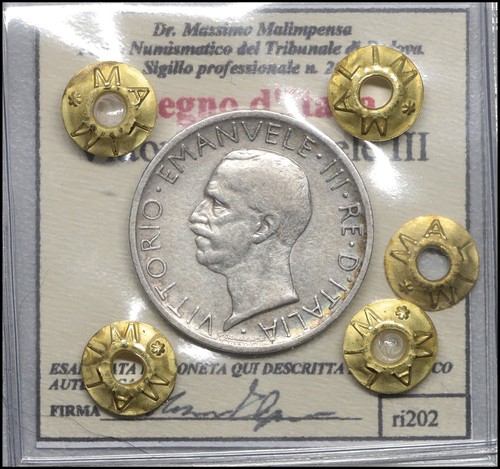Regno italia lire 1928 - d'italia,