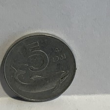 Rara Moneta 5 Lire